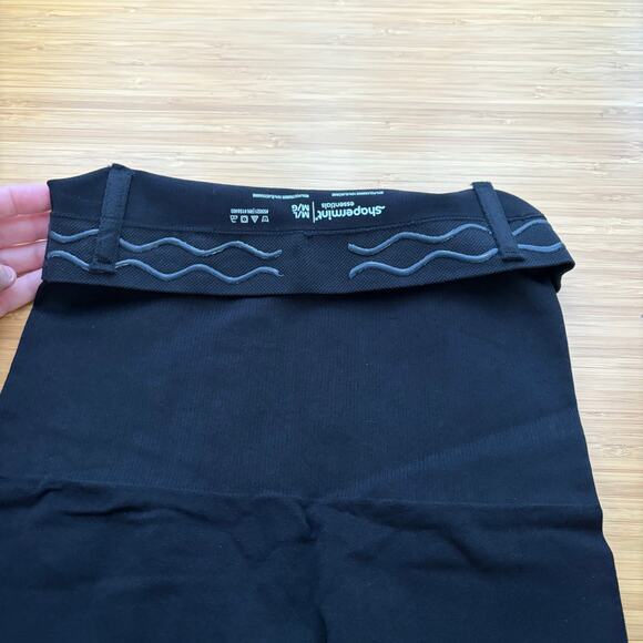 Shapermint Black Medium Large High Waisted Shaper Shorts 55021 Shapewear Light - Picture 9 of 9